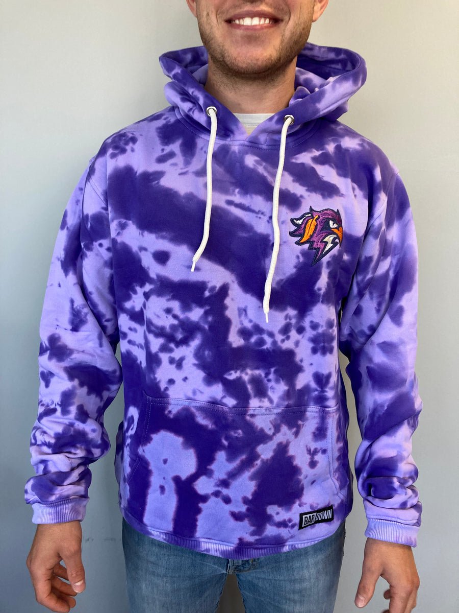 Purple tie hot sale dye hoodie