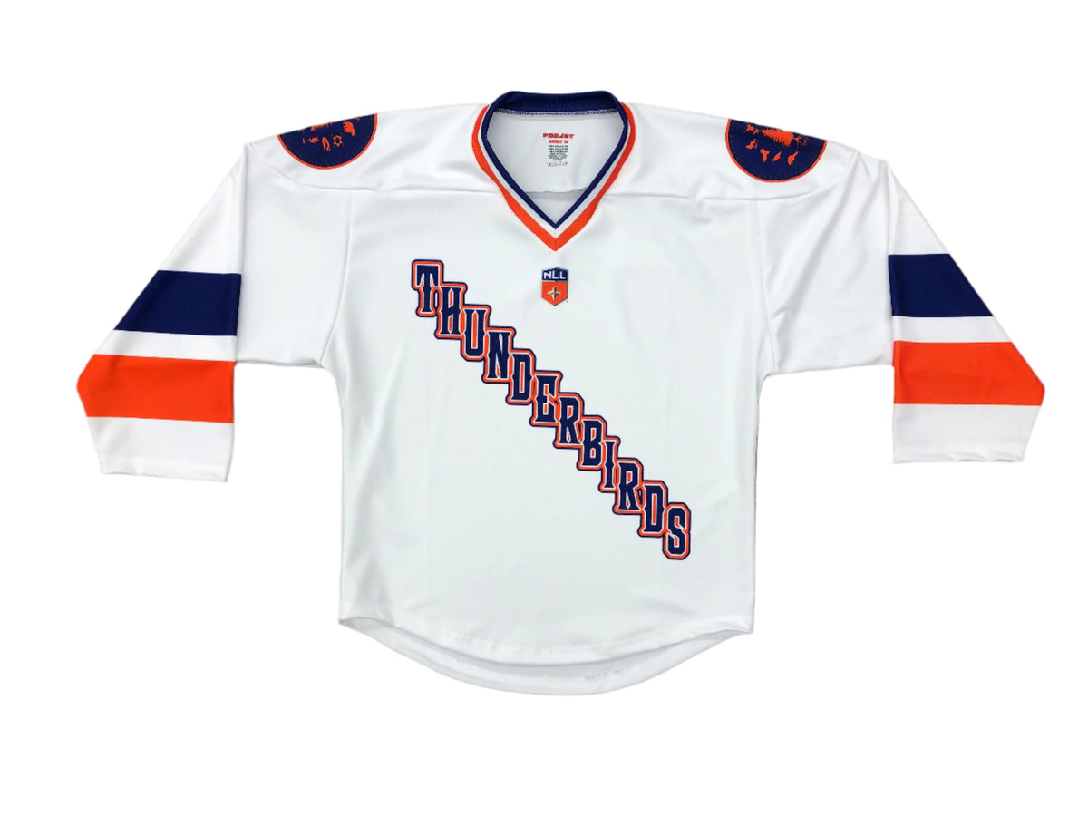 Men's Away Jersey White Halifax Thunderbirds