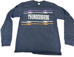 Navy Retro Long Sleeve