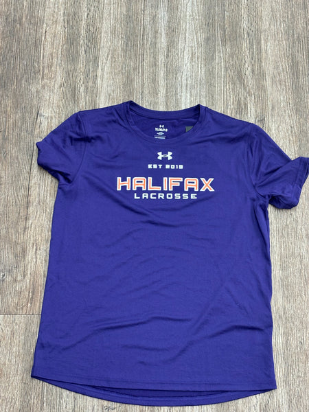 Under Armour Youth Purple tee