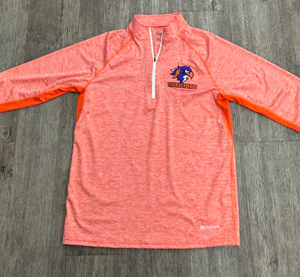 Team Wear - Orange Heather 1/4 Zip