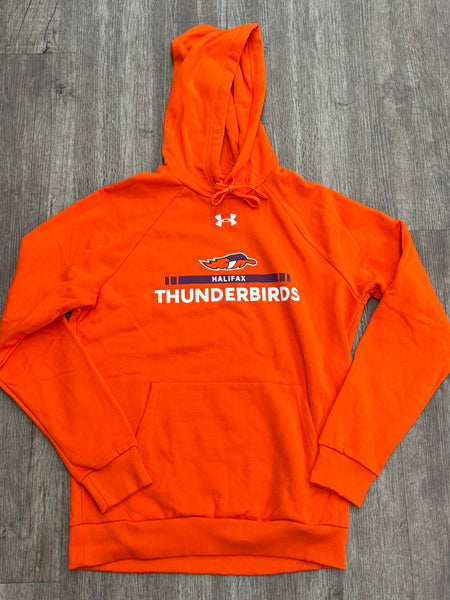 Under armour orange hoodie sale