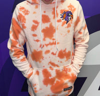 BarDown Orange Tie Dye Hoodie