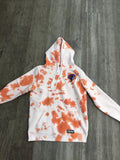 BarDown Orange Tie Dye Hoodie