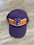 BarDown Orange Stripe Hat - Purple