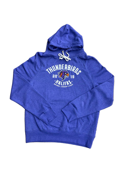 Campus Crew Heritage Collection Purple Embroidered Hoodie