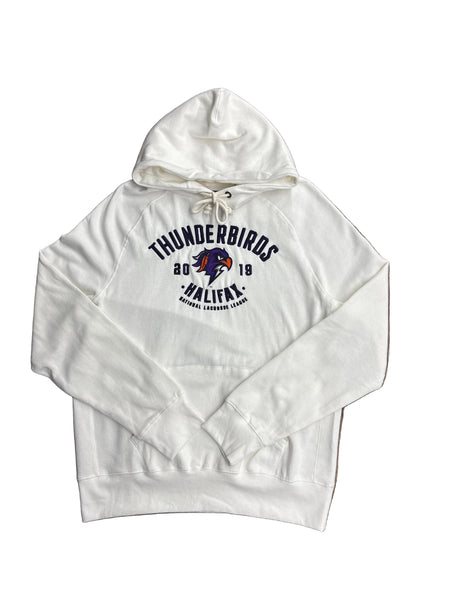 Campus Crew Cream Heritage Collection Embroidered Hoodie