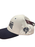 "Halifax Thunderbirds" White hat with Navy Brim
