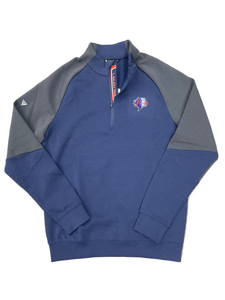 Levelwear Navy & Grey 1/4 Zip