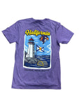 Purple "Halifornia" Tee's