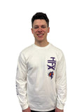 Gildan White HFX Collection Long Sleeve