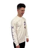 Gildan White HFX Collection Long Sleeve