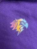 Back To School Purple Hoodie