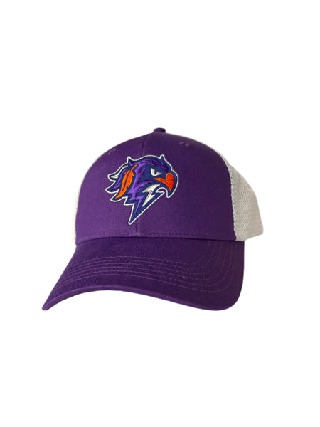 BarDown Purple Mesh-Back Hat