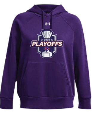 Purple "Playoffs" Under Armour Hoodie