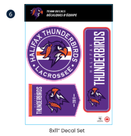 8' x 11' Decal Vinyl Sticker Set