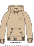 Campus Crew Sand Logo Embroidered Hoodie