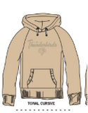 Campus Crew Sand Tonal Embroidered Hoodie