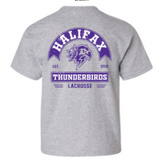 BarDown Grey Arch Back Logo Tee Youth & Adult