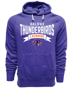 Campus Crew Purple Embroidered Ribbon Band Hoodie – Halifax