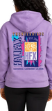 Lilac Retro Hoodie (Youth & Adult)