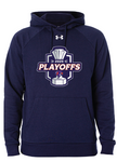 Navy "Playoffs" Under Armour Hoodie