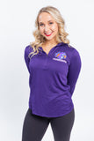 Under Armour Purple 1/4 Zip Women's
