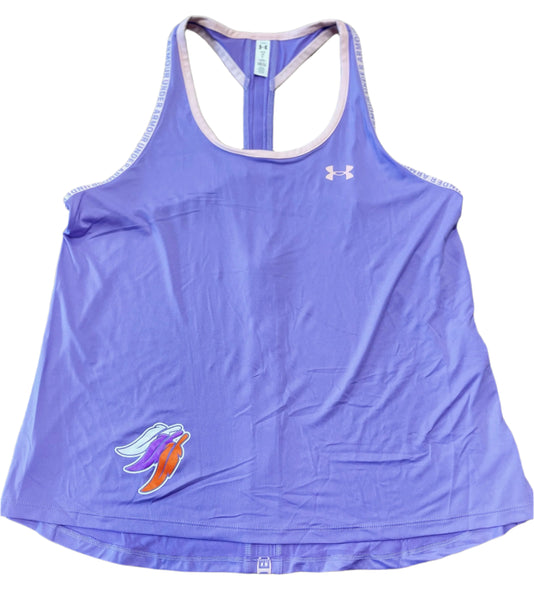 Lilac Under Armour Knockout Tank Youth