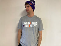 Under Armour Unfinished Business Tech Tee - Steel Grey