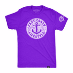ECL Purple Anchor Tee