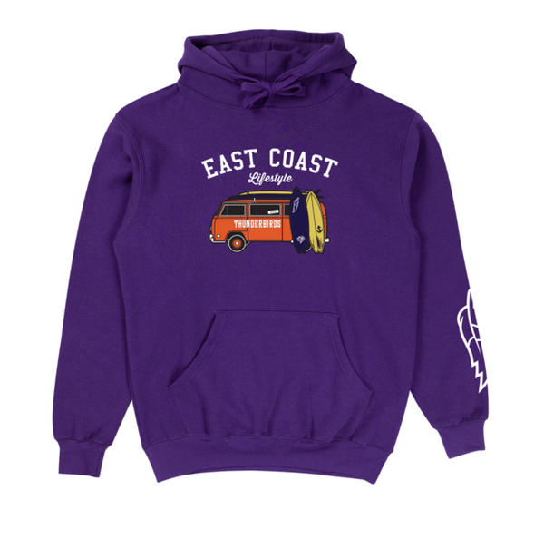 ECL Surf Van Hoodie - Purple
