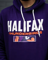 BarDown Purple Thunderbirds Hoodie