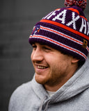 BarDown Purple & Orange Toque