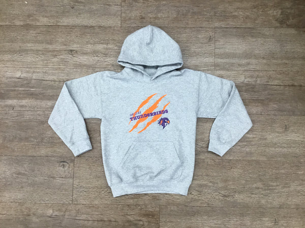 Thunderbirds Youth Grey Hoodie