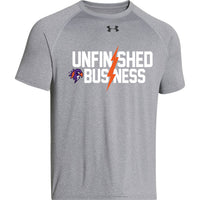 Under Armour Unfinished Business Tech Tee - Steel Grey